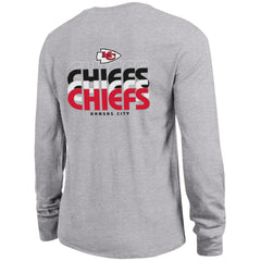 Kansas City Chiefs Champion Women's Core Long-Sleeve T-Shirt - Heather Gray T-shirts