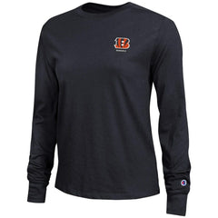 Cincinnati Bengals Champion Women's Core Long-Sleeve T-Shirt - Black T-shirts