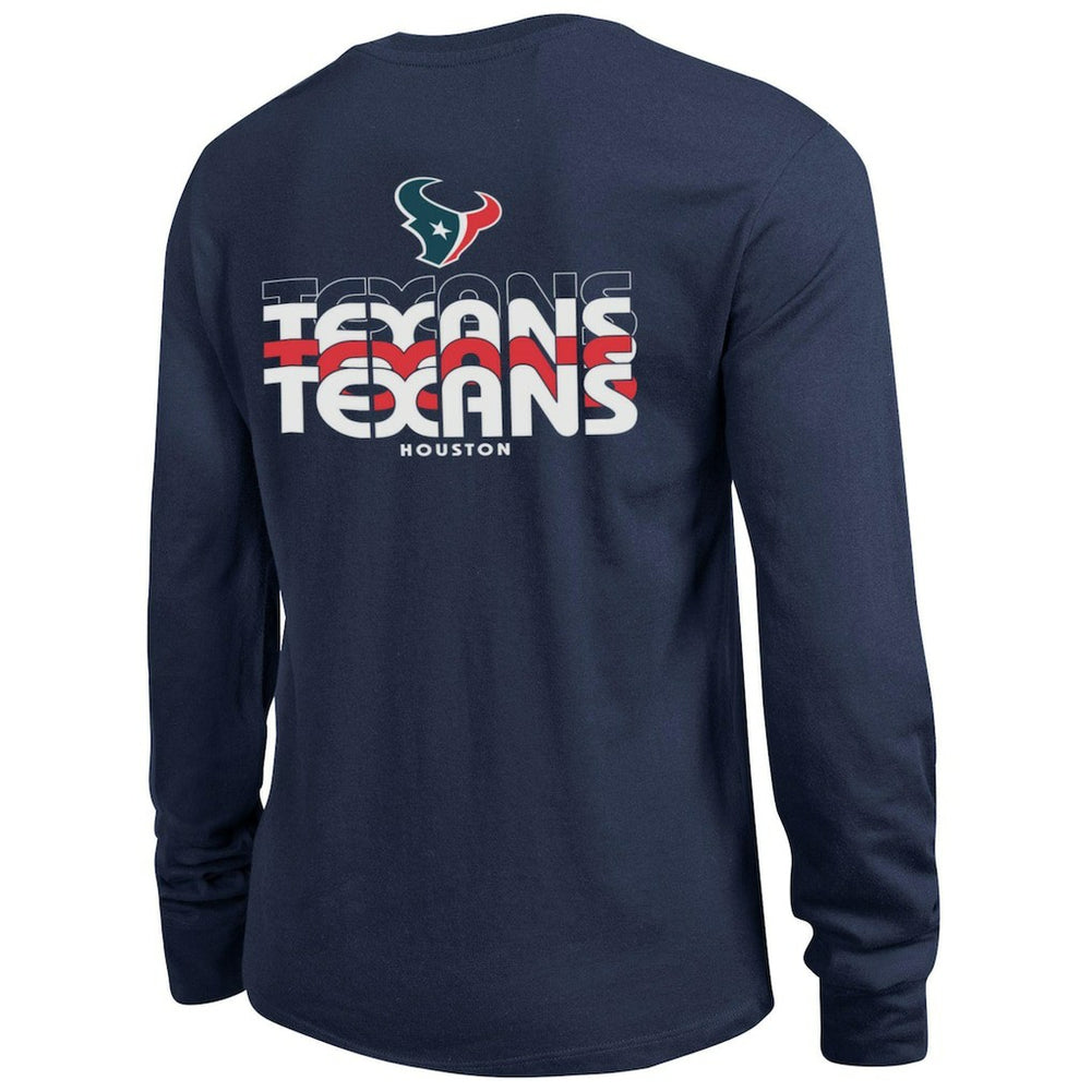 Houston Texans Champion Women's Core Long-Sleeve T-Shirt - Navy T-shirts