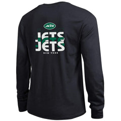New York Jets Champion Women's Core Long-Sleeve T-Shirt - Black T-shirts