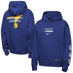 Golden State Warriors Youth Courtside Club Premiere Hoodie Royal - Nike
