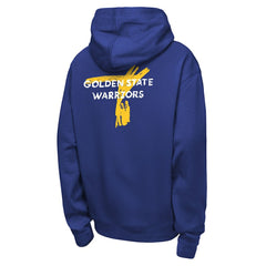 Golden State Warriors Youth Courtside Club Premiere Hoodie Royal - Nike