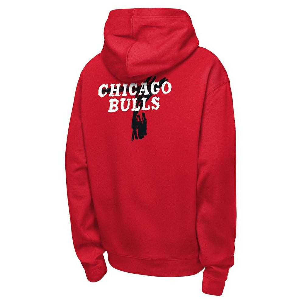 Chicago Bulls Youth Courtside Club Premiere Hoodie Red - Nike
