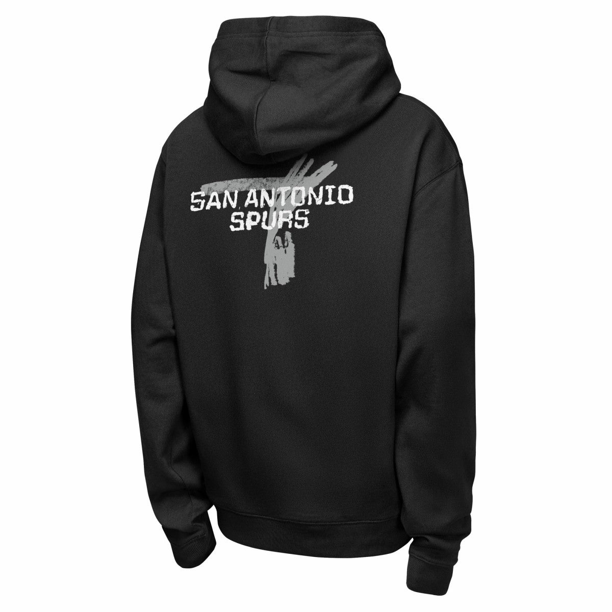 San Antonio Spurs Youth Courtside Club Premiere Hoodie Black - Nike