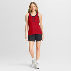 St. Louis Cardinals Nike Women's Tri-Blend Dri-FIT Racerback Tank Top - Red Tanks