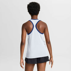 Los Angeles Dodgers Nike Women's Tri-Blend Dri-FIT Racerback Tank Top - White Tanks