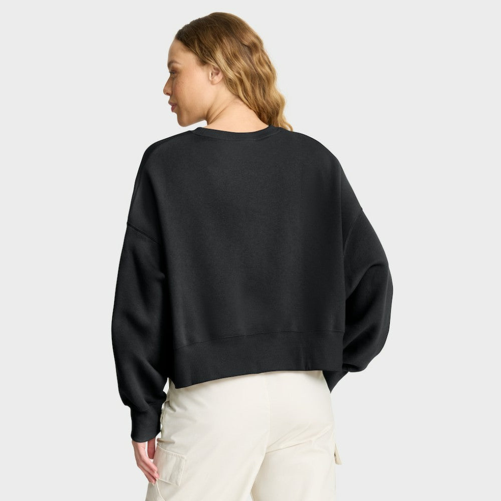 Detroit Tigers Nike Women's Oversized Primetime Sweatshirt - Black Sweatshirts