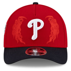 Philadelphia Phillies New Era x Warren Lotas 9FORTY A-Frame M-Crown Adjustable Hat - Red/Navy Hats