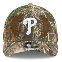 Philadelphia Phillies New Era x Warren Lotas Realtree 9FORTY A-Frame M-Crown Adjustable Hat - Camo Hats