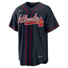 Austin Riley Atlanta Braves Nike Alternate Replica Jersey - Navy Jerseys