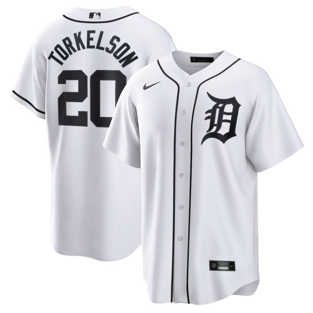 Spencer Torkelson Detroit Tigers Nike Home Replica Jersey - White Jerseys