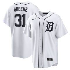Riley Greene Detroit Tigers Nike Home Replica Jersey - White Jerseys
