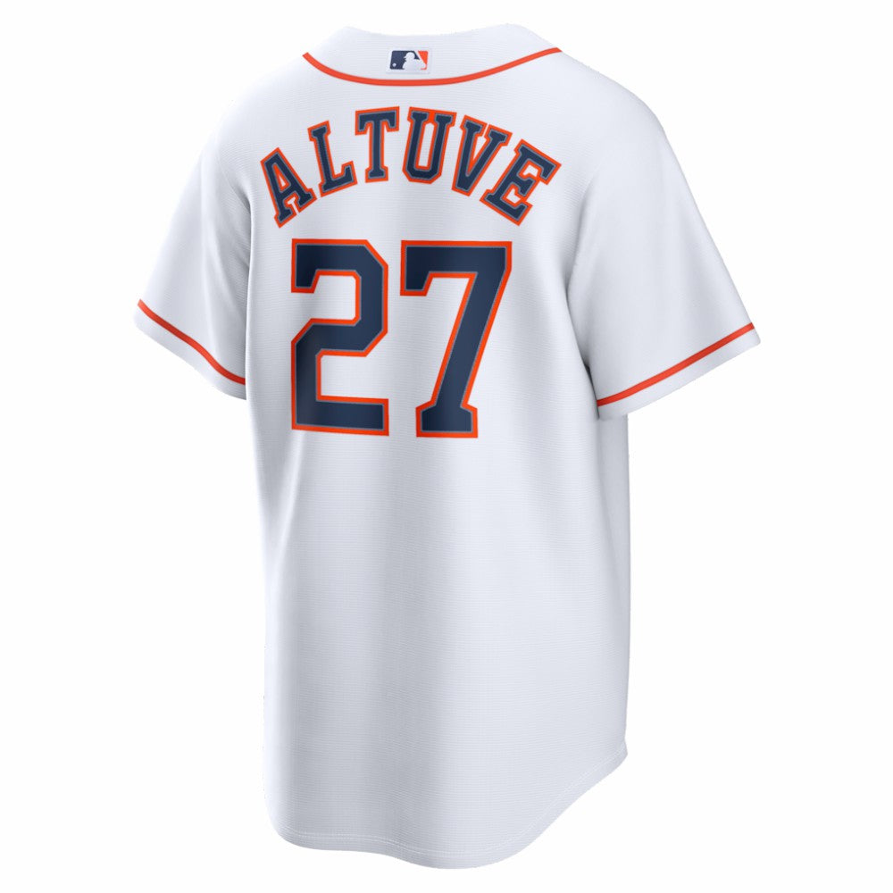 Jose Altuve Houston Astros Nike Home Replica Jersey - White Jerseys