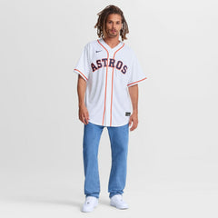 Jose Altuve Houston Astros Nike Home Replica Jersey - White Jerseys