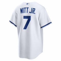 Bobby Witt Jr. Kansas City Royals Nike Home Replica Jersey - White Jerseys