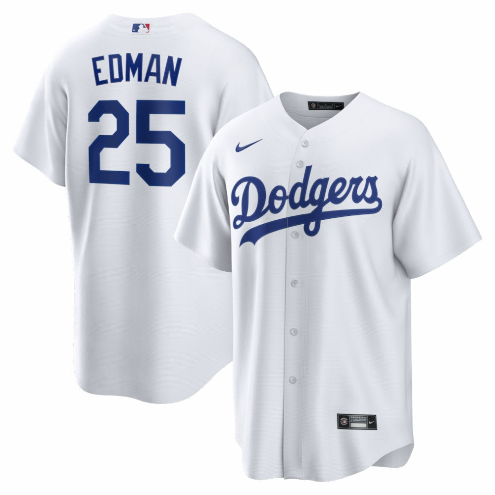Tommy Edman Los Angeles Dodgers Nike Home Replica Jersey - White Jerseys
