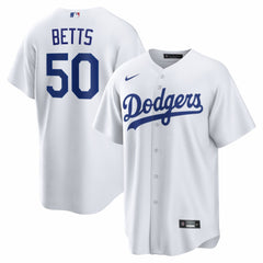 Mookie Betts Los Angeles Dodgers Nike Home Replica Jersey - White Jerseys