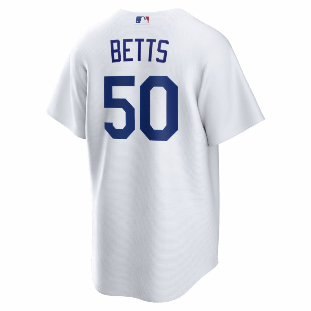 Mookie Betts Los Angeles Dodgers Nike Home Replica Jersey - White Jerseys