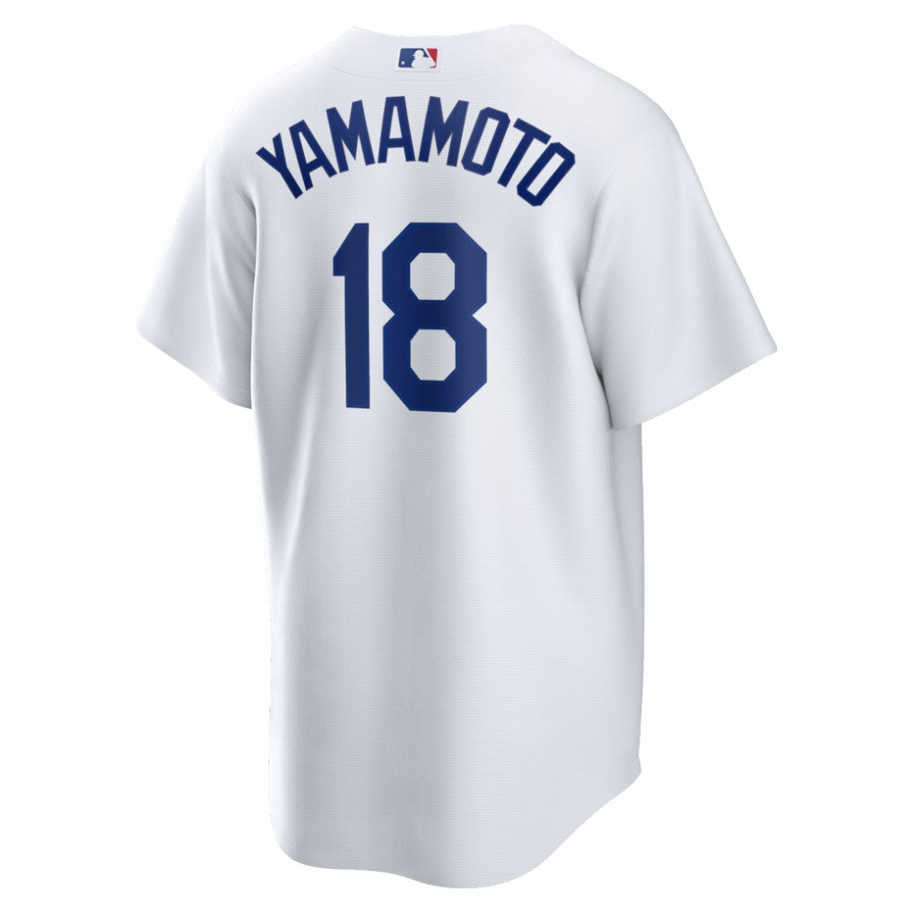 Yoshinobu Yamamoto Los Angeles Dodgers Nike Home Replica Jersey - White Jerseys