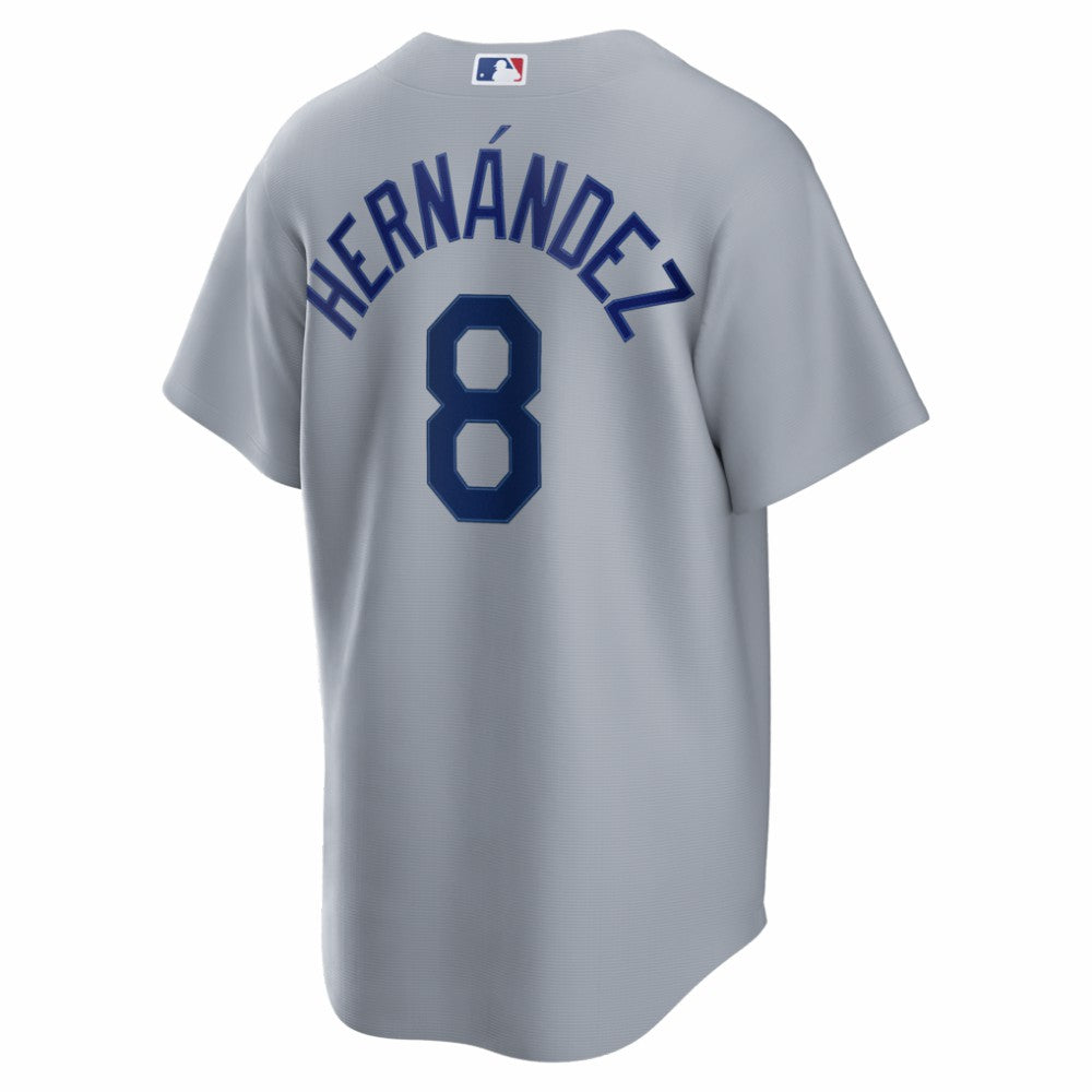Enrique Hernández Los Angeles Dodgers Nike Road Replica Jersey - Gray Jerseys