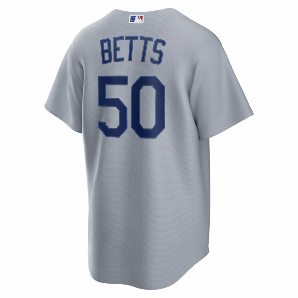 Mookie Betts Los Angeles Dodgers Nike Road Replica Jersey - Gray Jerseys