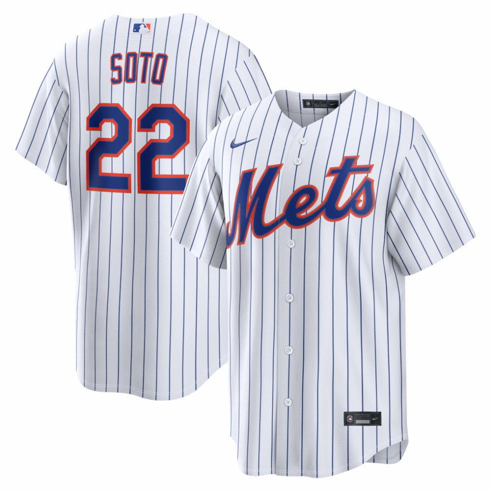 Juan Soto New York Mets Nike Home Replica Jersey - White Jerseys
