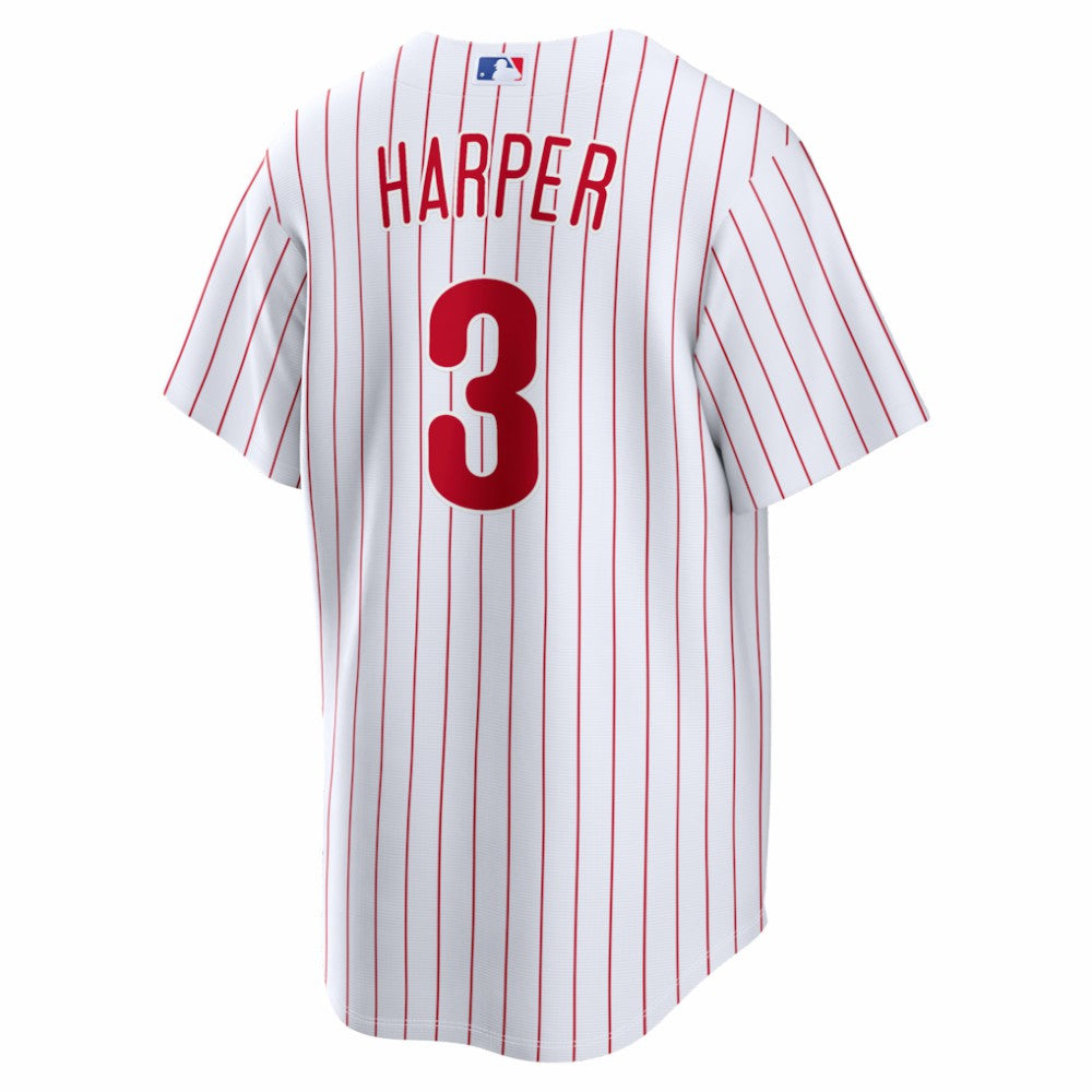 Bryce Harper Philadelphia Phillies Nike Home Replica Jersey - White Jerseys