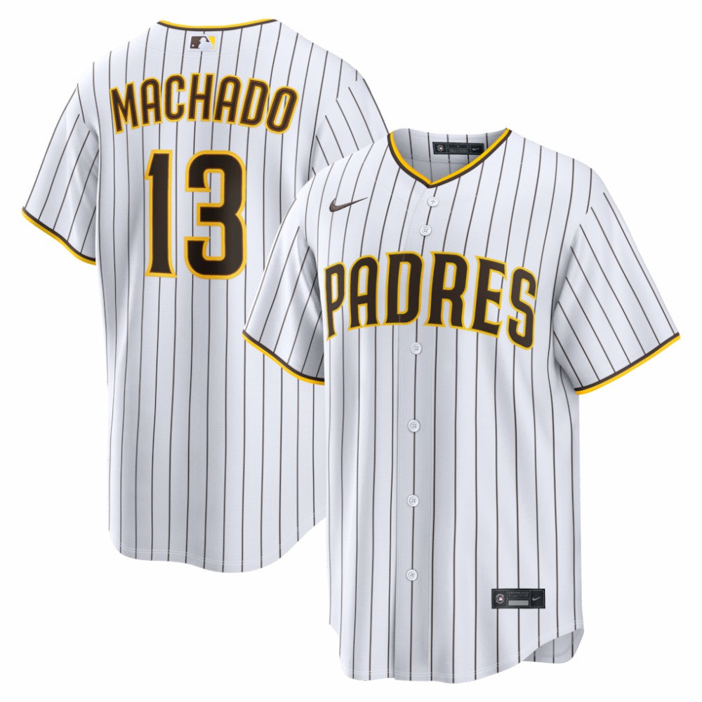 Manny Machado San Diego Padres Nike Home Replica Player Jersey - White Jerseys