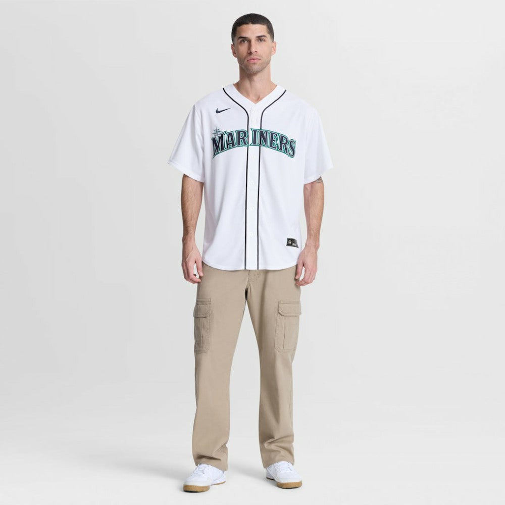 Cal Raleigh Seattle Mariners Nike Home Replica Jersey - White Jerseys