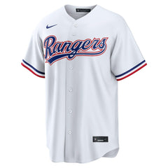 Wyatt Langford Texas Rangers Nike Home Replica Jersey - White Jerseys