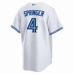 George Springer Toronto Blue Jays Nike Home Replica Jersey - White Jerseys