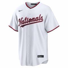 James Wood Washington Nationals Nike Home Replica Jersey - White Jerseys