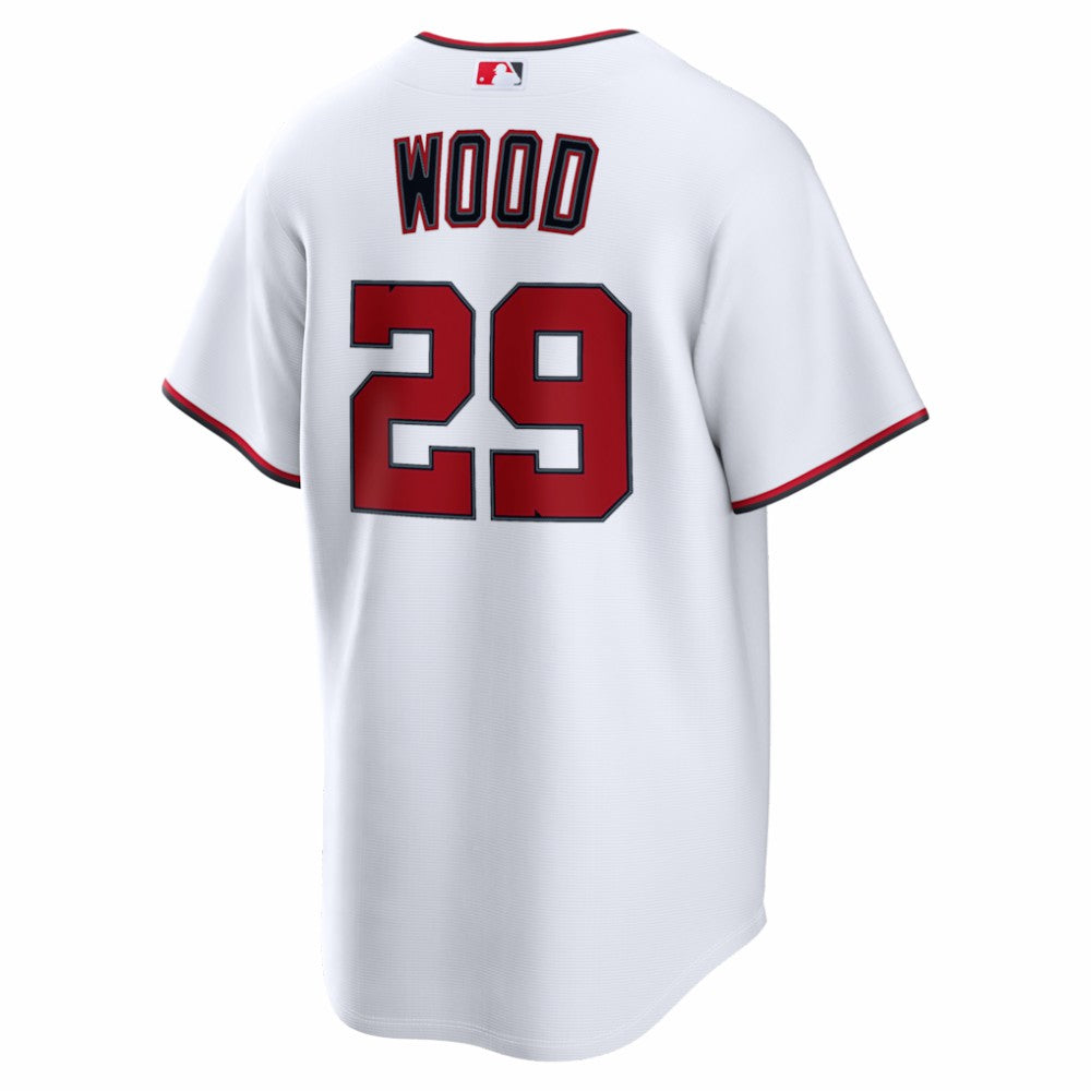 James Wood Washington Nationals Nike Home Replica Jersey - White Jerseys