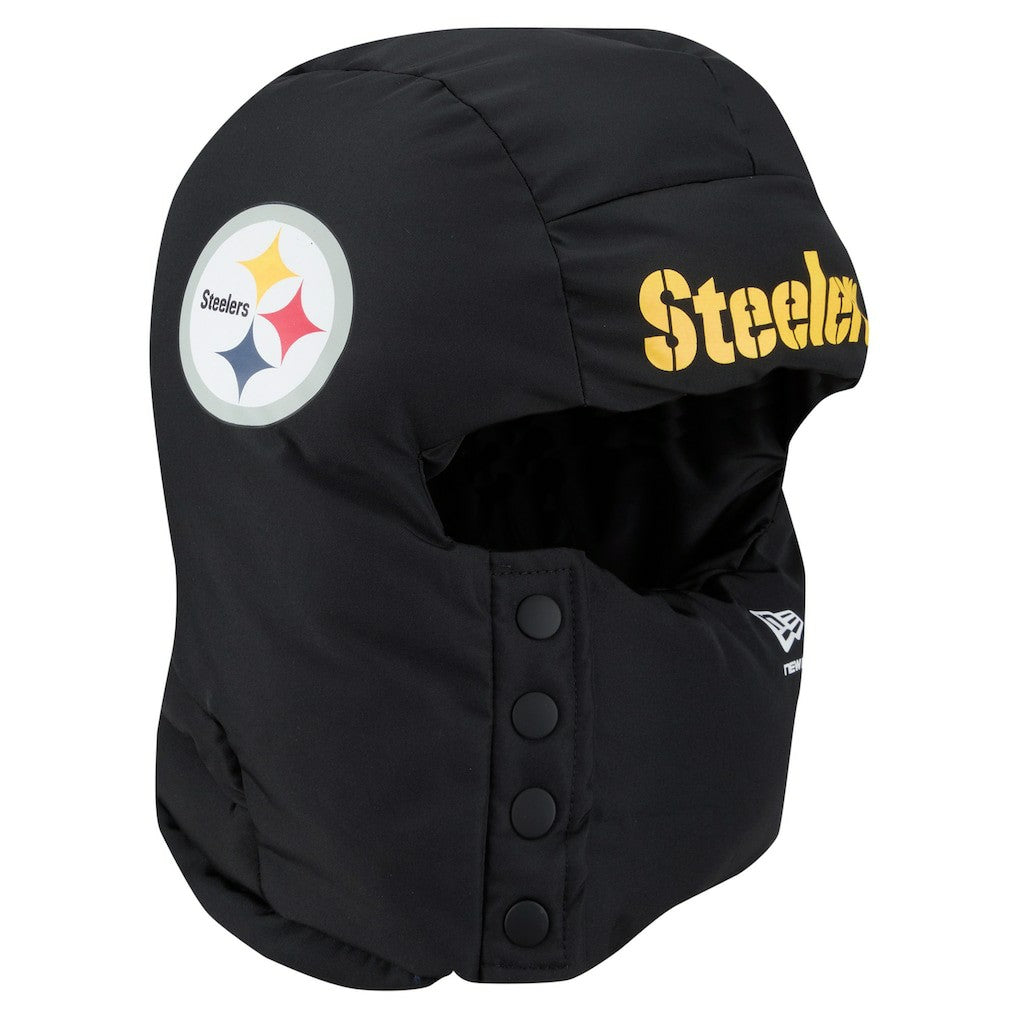 Pittsburgh Steelers New Era Puffer Balaclava - Black