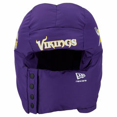 Minnesota Vikings New Era Puffer Balaclava - Purple