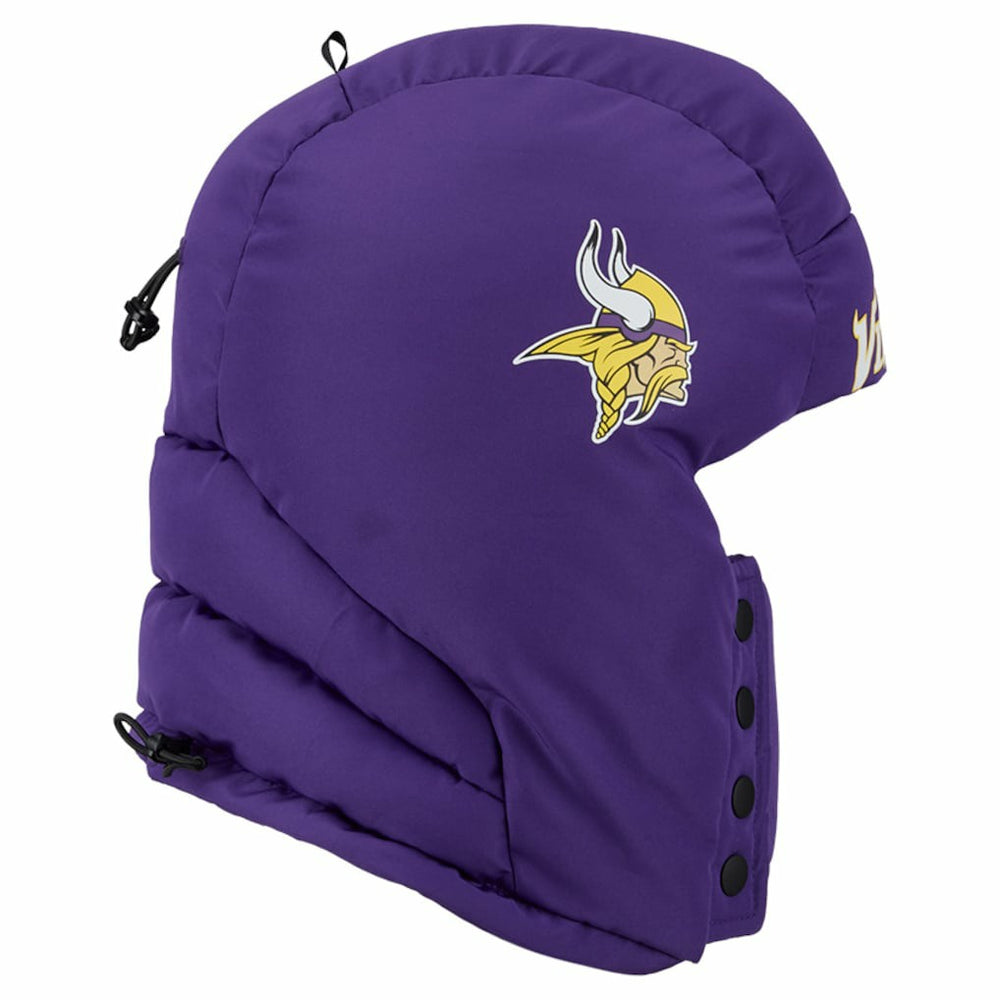 Minnesota Vikings New Era Puffer Balaclava - Purple