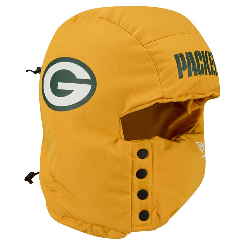 Green Bay Packers New Era Puffer Balaclava - Gold