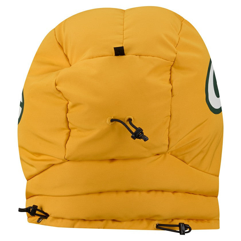 Green Bay Packers New Era Puffer Balaclava - Gold