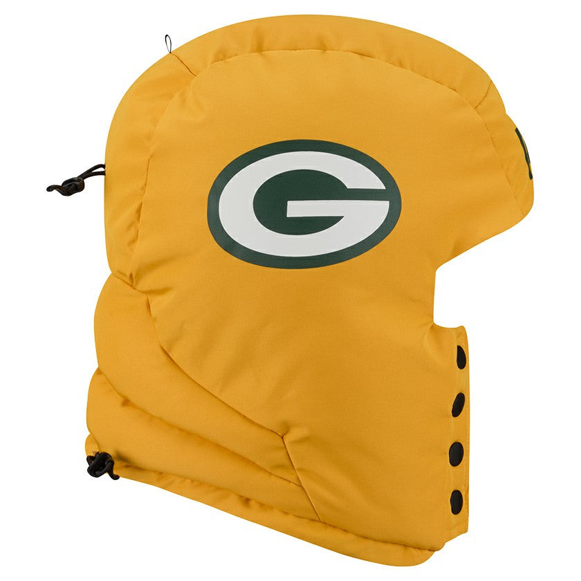 Green Bay Packers New Era Puffer Balaclava - Gold