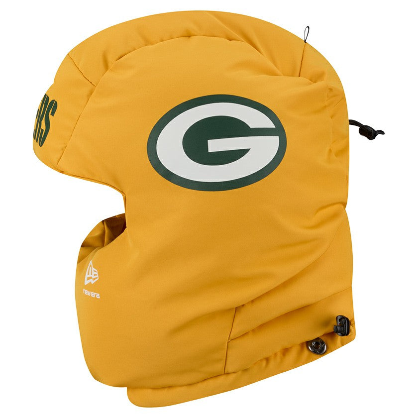 Green Bay Packers New Era Puffer Balaclava - Gold