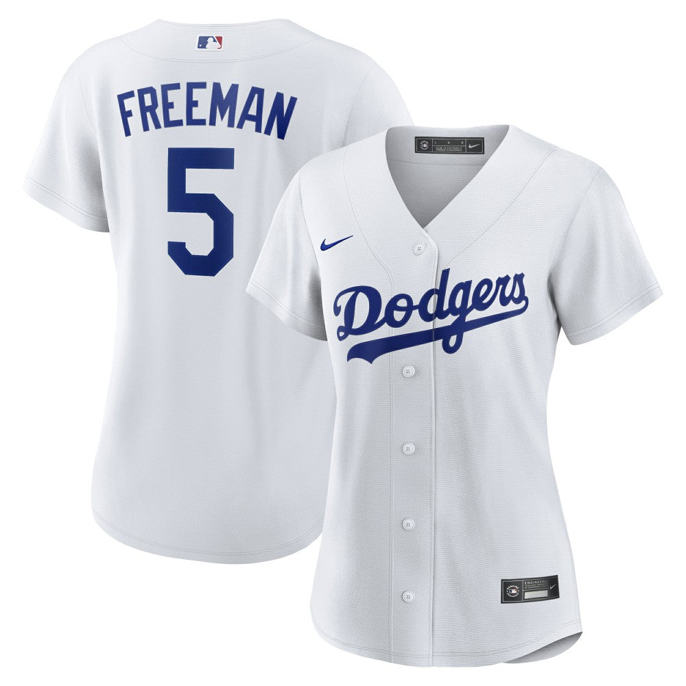 Freddie Freeman Los Angeles Dodgers Nike Women's Home Replica Jersey - White Jerseys