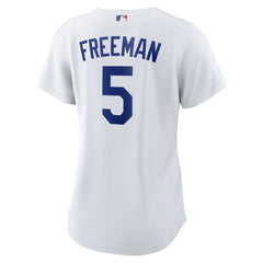Freddie Freeman Los Angeles Dodgers Nike Women's Home Replica Jersey - White Jerseys