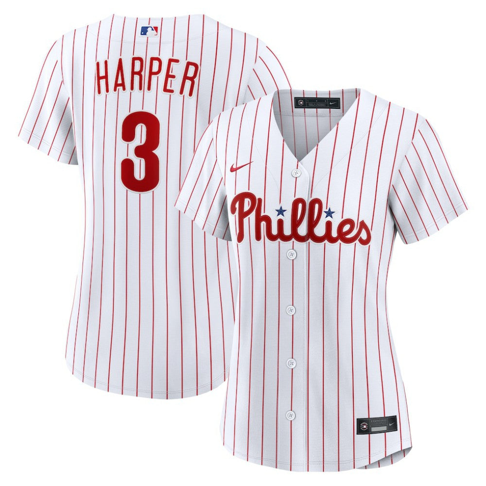 Bryce Harper Philadelphia Phillies Nike Women's Home Replica Jersey - White Jerseys