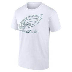 Saquon Barkley Philadelphia Eagles Tonal Name & Number T-Shirt - White T-shirts