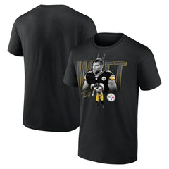 T.J. Watt Pittsburgh Steelers Humble Shadow Player T-Shirt - Black T-shirts