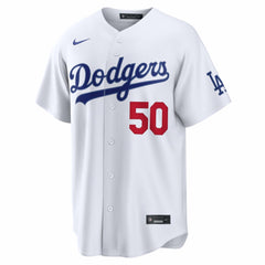 Mookie Betts Los Angeles Dodgers Nike  Home Stadium Jersey - White Jerseys