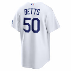 Mookie Betts Los Angeles Dodgers Nike  Home Stadium Jersey - White Jerseys