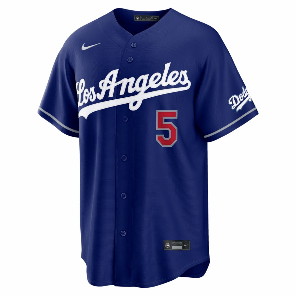 Freddie Freeman Los Angeles Dodgers Nike Alternate Stadium Jersey - Royal Jerseys