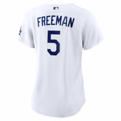 Freddie Freeman Los Angeles Dodgers Nike Women's Home Stadium Jersey - White Jerseys
