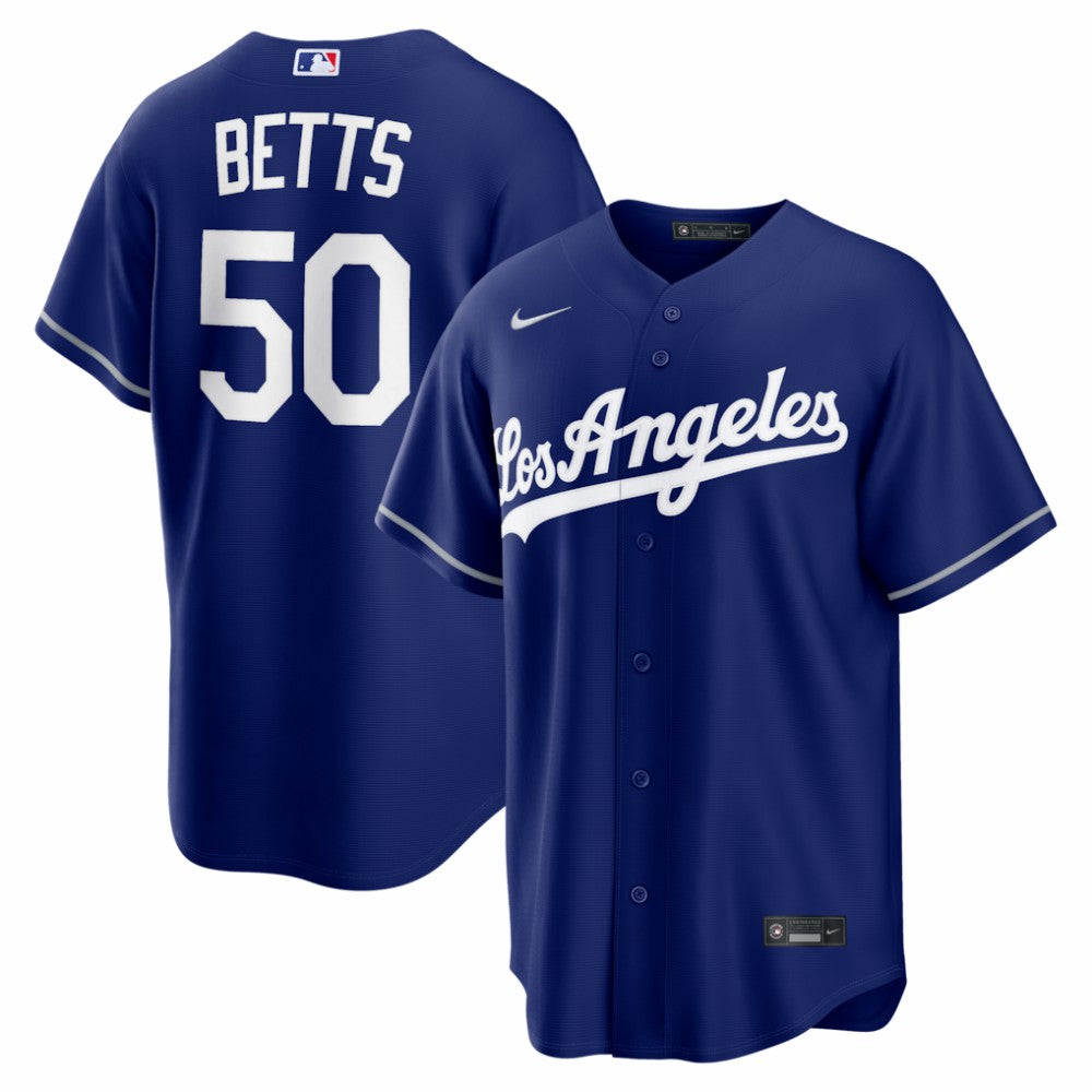 Mookie Betts Los Angeles Dodgers Nike Alternate Replica Jersey - Royal Jerseys